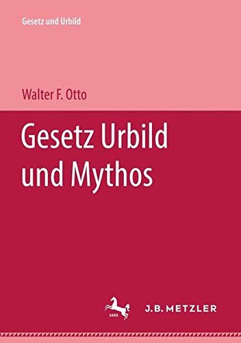 Cover of Gesetz Urbild und Mythos