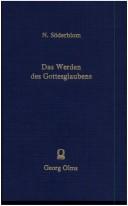 Cover of Das werden des gottesglaubens
