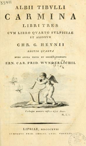 Cover of Elegiae