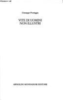 Cover of Vite di uomini non illustri