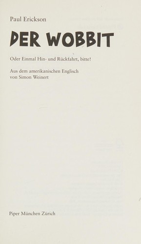 Cover of Der Wobbit