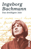 Cover of Das dreißigste Jahr