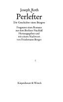 Cover of Perlefter. Die Geschichte eines Bürgers