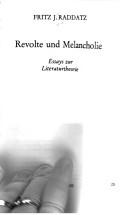 Cover of Revolte und Melancholie