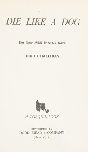 Cover of Die like a dog