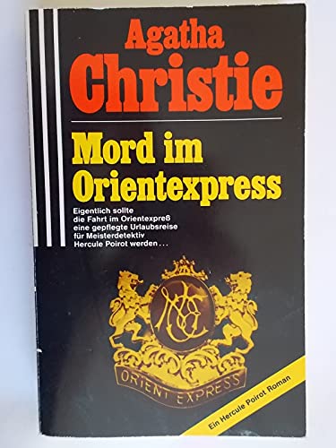 Cover of Mord Im Orientexpress