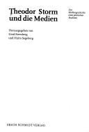 Cover of Theodor Storm und die Medien