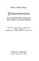 Cover of Dichterschwestern