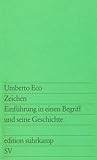 Cover of Zeichen: Einführung in einen Begriff und seine Geschichte