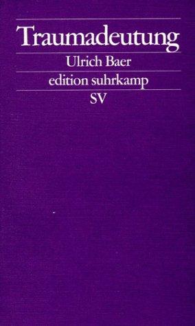 Cover of Traumadeutung