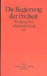 Cover of Die Regierung der Freiheit
