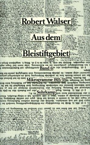 Cover of Aus dem Bleistiftgebiet