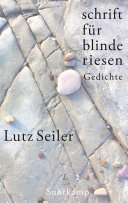 Cover of schrift für blinde riesen