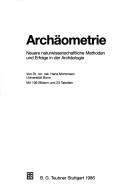 Cover of Archäometrie
