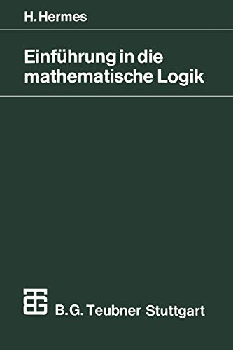 Cover of Einführung in die mathematische Logik