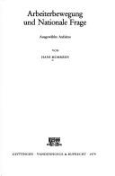 Cover of Arbeiterbewegung und nationale Frage