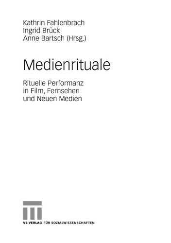 Cover of Medienrituale
