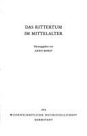 Cover of Das Rittertum im Mittelalter