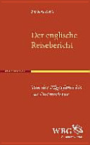 Cover of Der englische Reisebericht