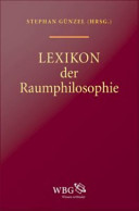 Cover of Lexikon der Raumphilosophie