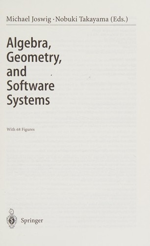 Cover of Integration of algebra and geometry software systems