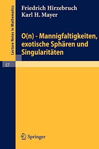 Cover of 0 - Mannigfaltigkeiten, Exotische Sphären Und Singularitäten