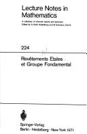 Cover of Revêtements étales et groupe fondamental