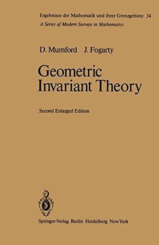 Cover of Geometric Invariant Theory (Ergebnisse Der Mathematik Und Ihrer Grenzgebiete. 2. Folge)