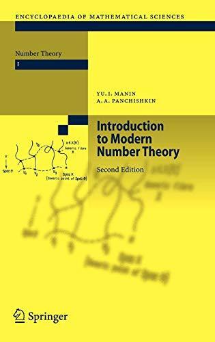 Cover of Introduction to Modern Number Theory