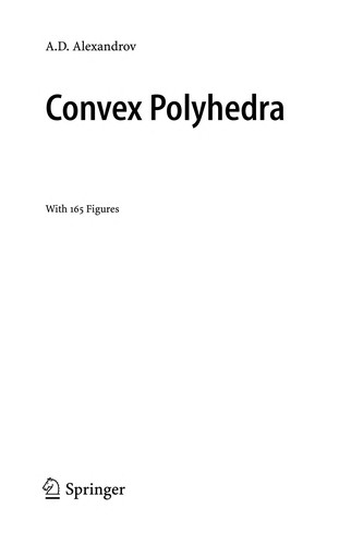 Cover of Convex polyhedra