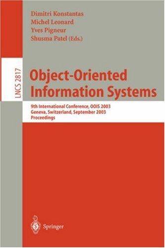 Cover of Object-oriented information systems