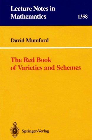 Cover of The red book of varieties and schemes