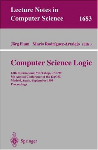 Cover of Computer Science Logic