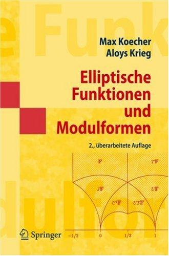 Cover of Elliptische Funktionen und Modulformen
