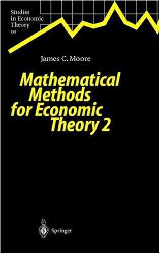 Cover of Mathematical Methods for Economic Theory 2 (Studies in Economic Theory)