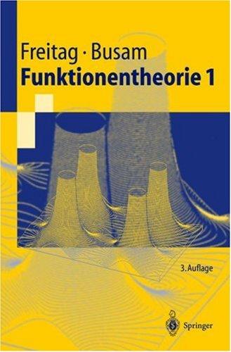 Cover of Funktionentheorie 1 (Springer-Lehrbuch)