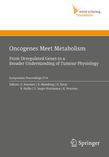 Cover of Oncogenes Meet Metabolism: From Deregulated Genes to a Broader Understanding of Tumour Physiology (Ernst Schering Foundation Symposium Proceedings Book 4)