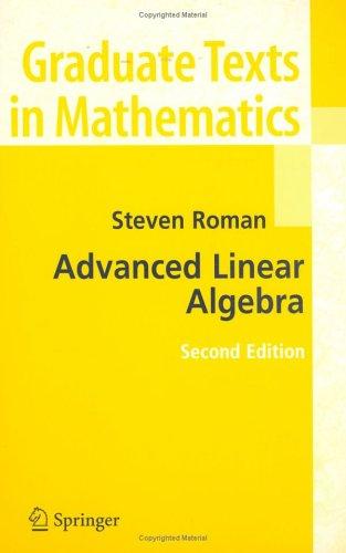 Cover of Advanced linear algebra