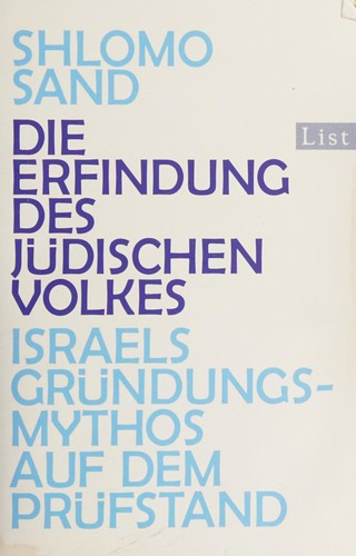 Cover of Die Erfindung des jüdischen Volkes
