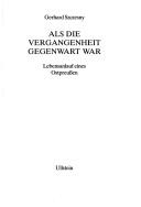 Cover of Als die Vergangenheit Gegenwart war
