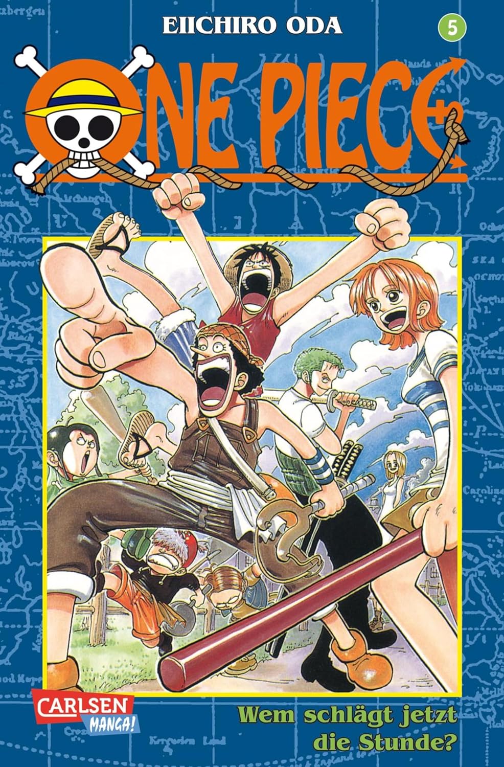Cover of One Piece 5: Wem schlägt jetzt die Stunde?