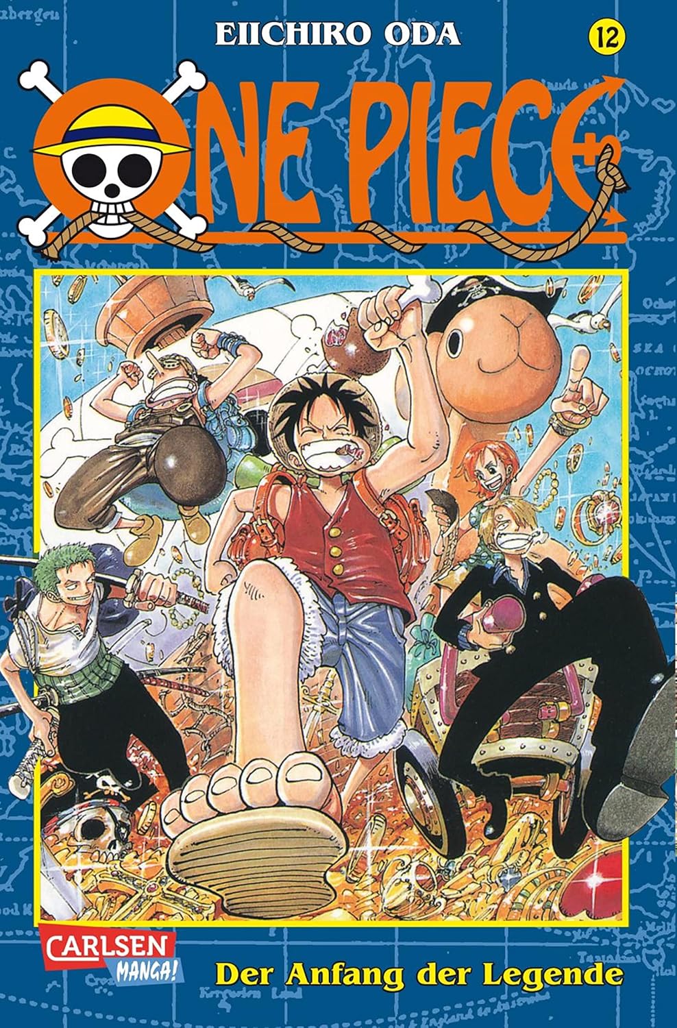 Cover of One Piece 12: Der Anfang Der Legende