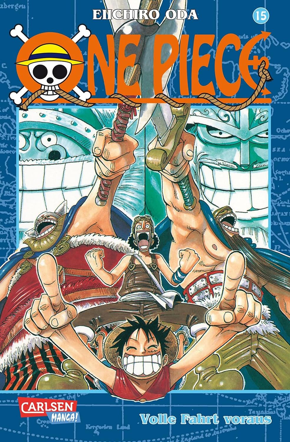 Cover of One Piece 15: Volle Fahrt Voraus