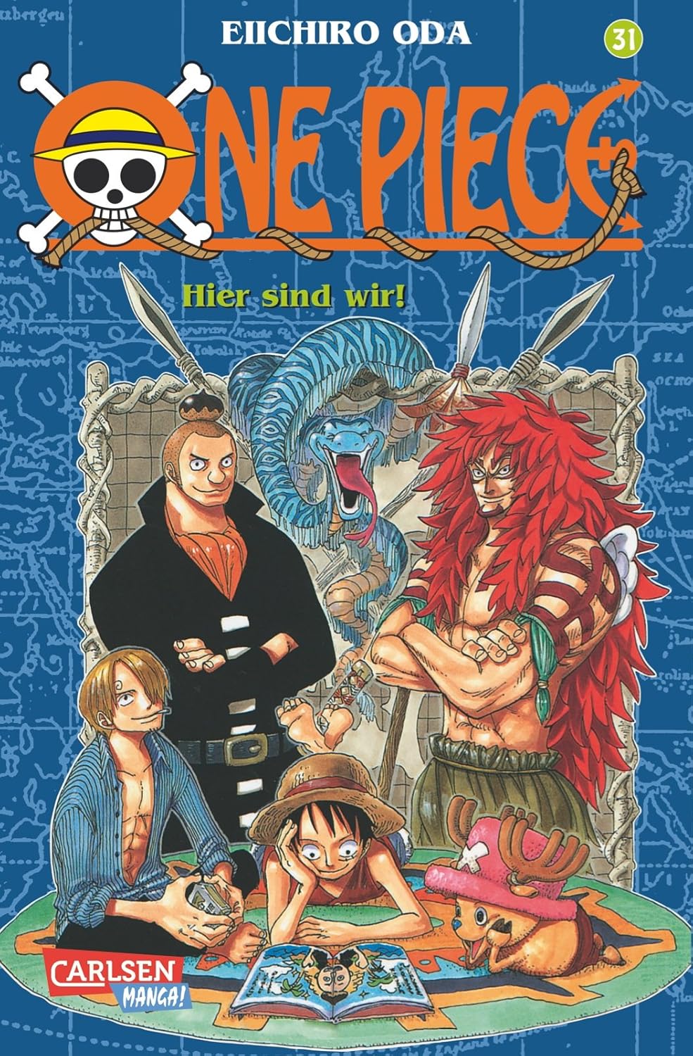 Cover of One Piece 31: Hier sind wir!
