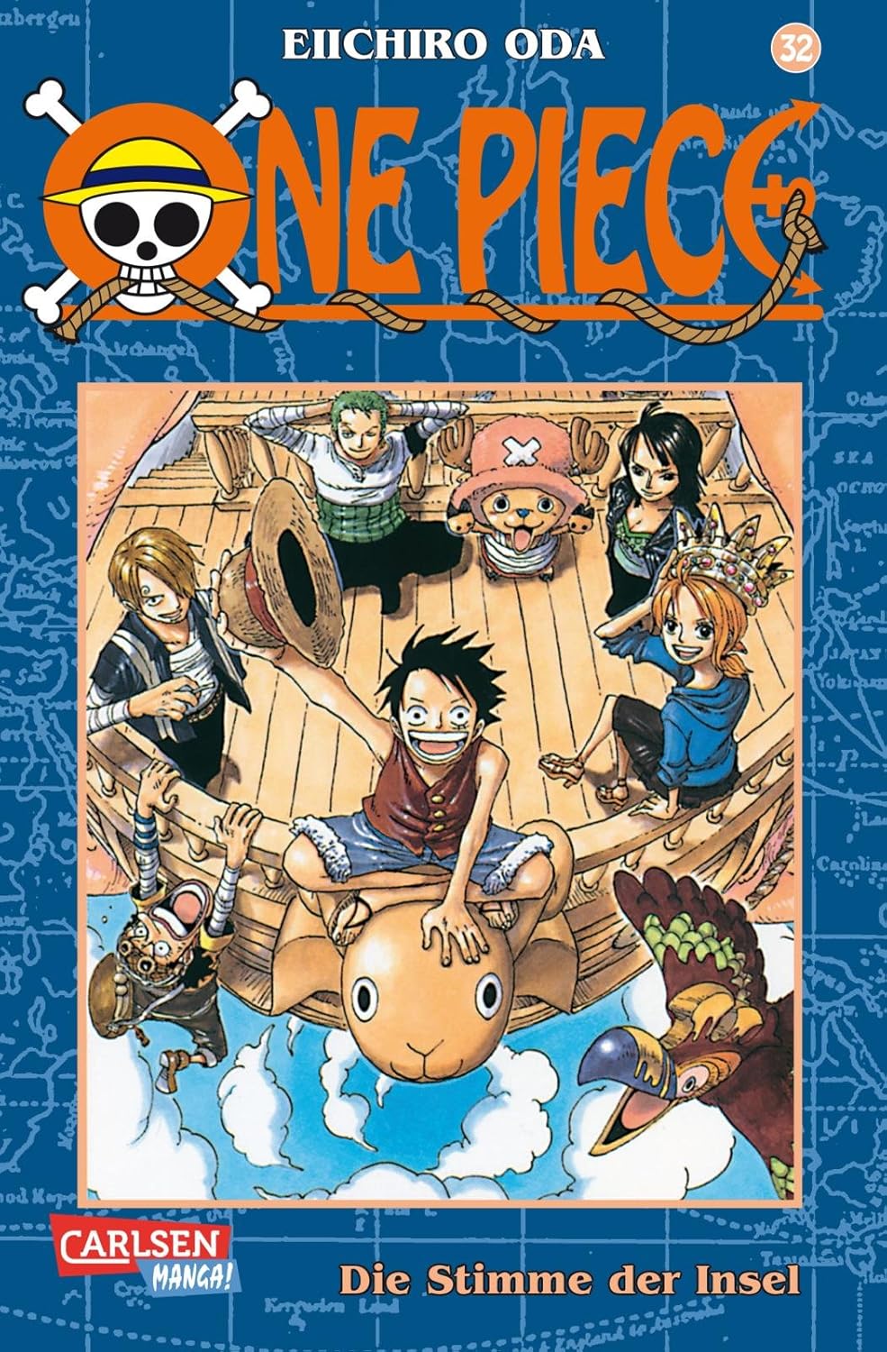 Cover of One Piece 32: Die Stimme der Insel