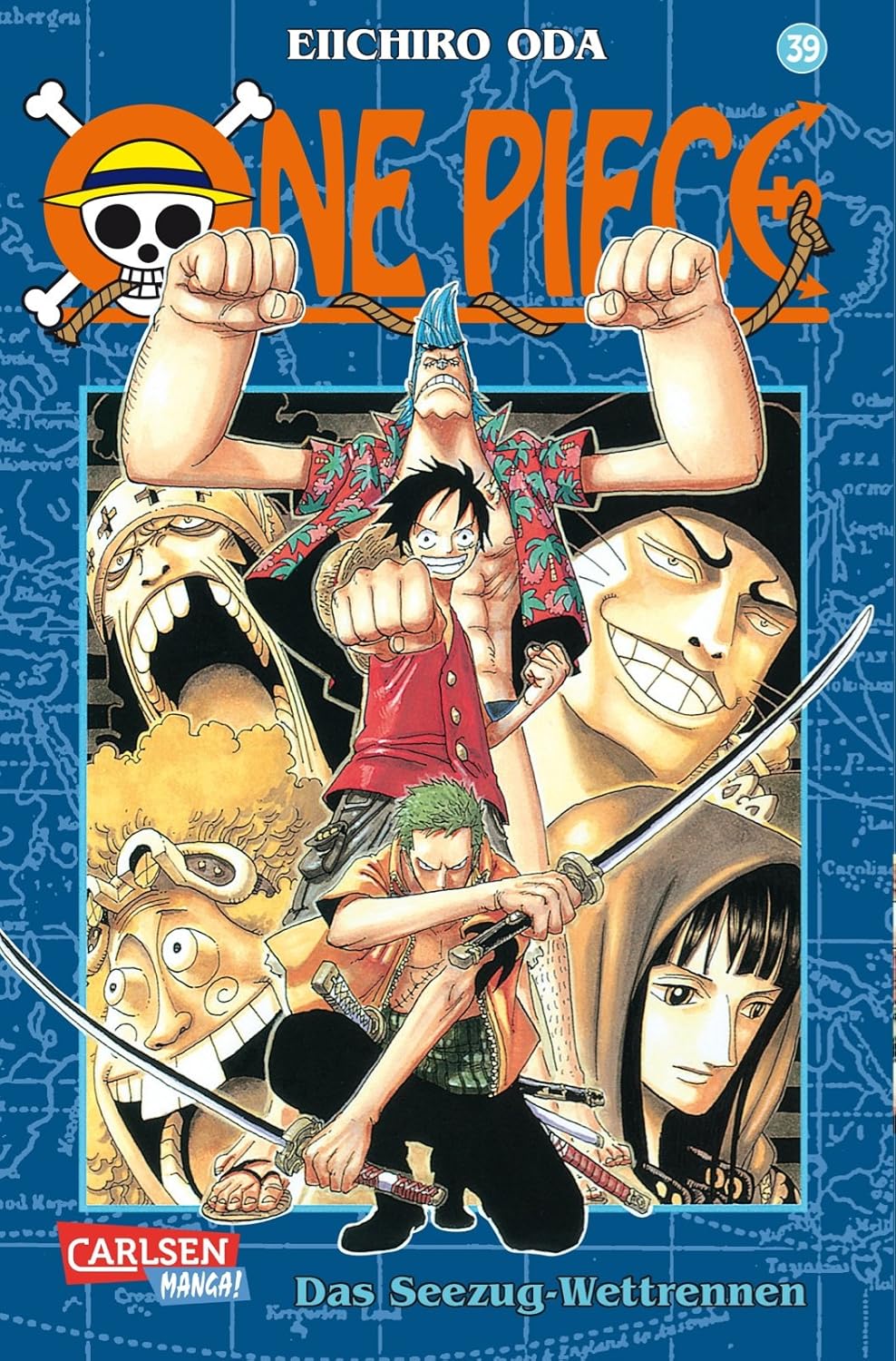 Cover of One Piece 39: Das Seezug-Wettrennen