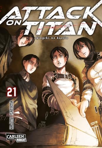 Cover of Attack on Titan 21