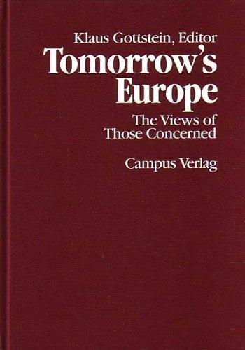 Cover of Tomorrow's Europe