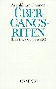 Cover of Übergangsriten. Les rites de passage