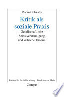 Cover of Kritik als soziale Praxis